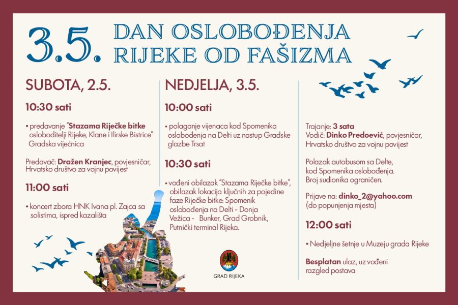 Dan oslobođenja Rijeke program