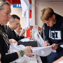 Fruk i Zlomislić na štandu Homo si teć