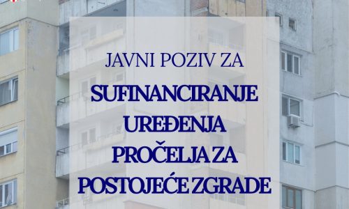 Javni poziv za sufinanciranje uređenja pročelja