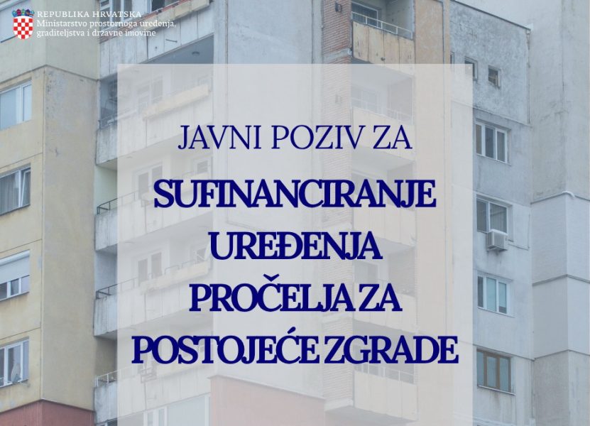 Javni poziv za sufinanciranje uređenja pročelja