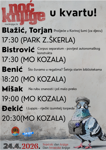 Noć knjige u MO Kozala