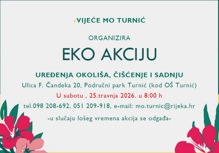 Poziv na eko akciju MO Turnić