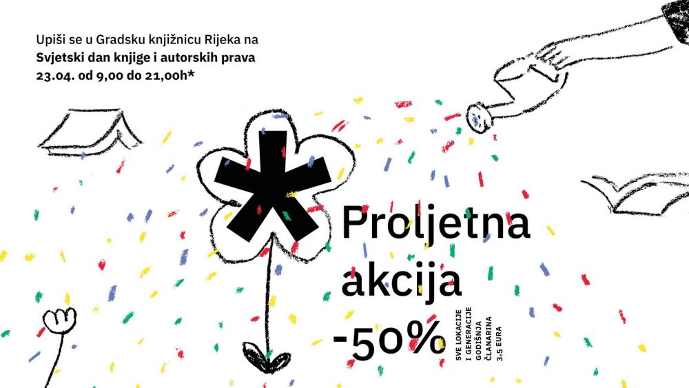 Proljetna akcija upisa u Gradsku knjižicu Rijeka