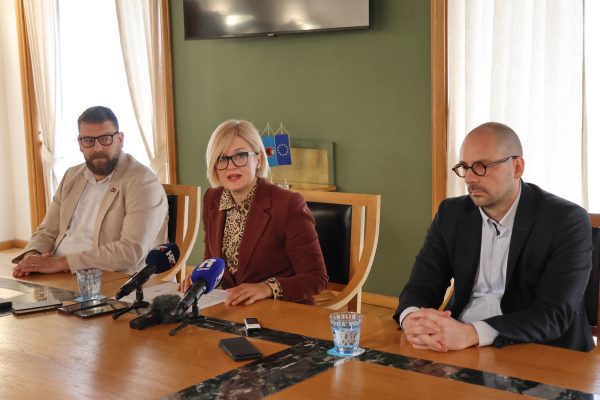 Rinčić, Milaković i Vivoda na konferenciji za novinare