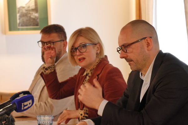 Rinčić, Milaković i Vivoda na konferenciji za novinare
