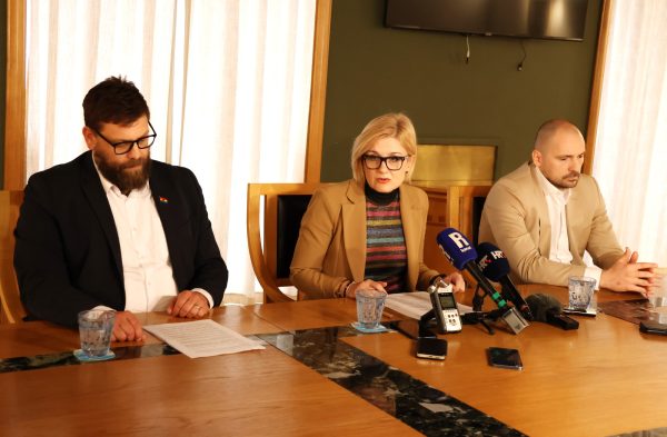 Rinčić, Vivoda i Milaković na konferenciji za novinare