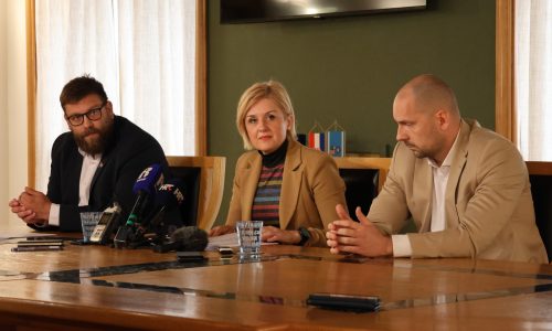 Rinčić, Vivoda i Milaković na konferenciji za novinare