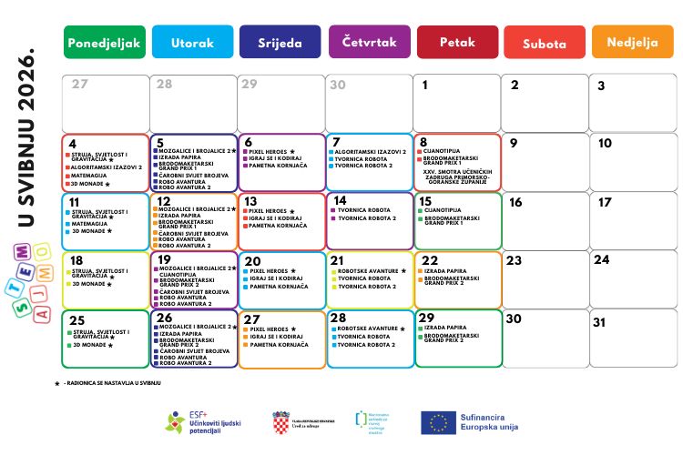 STEMAJMO u svibnju 2026