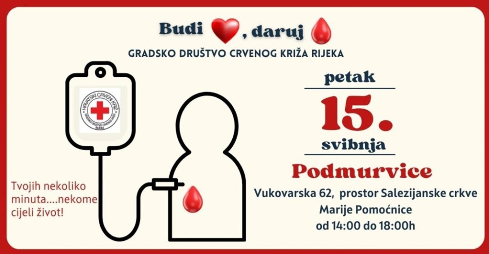 Darivanje krvi na Podmurvicama