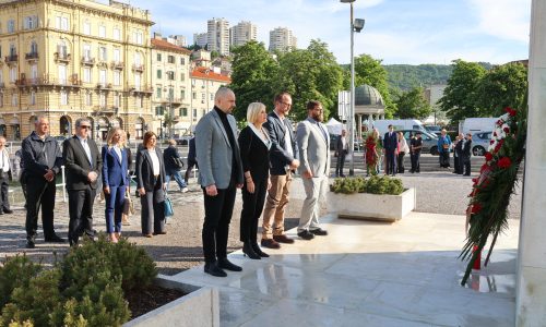 Polaganje vijenaca Dan Europe