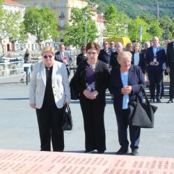 Polaganje vijenaca spomen na poginule pripadnike Ajkula