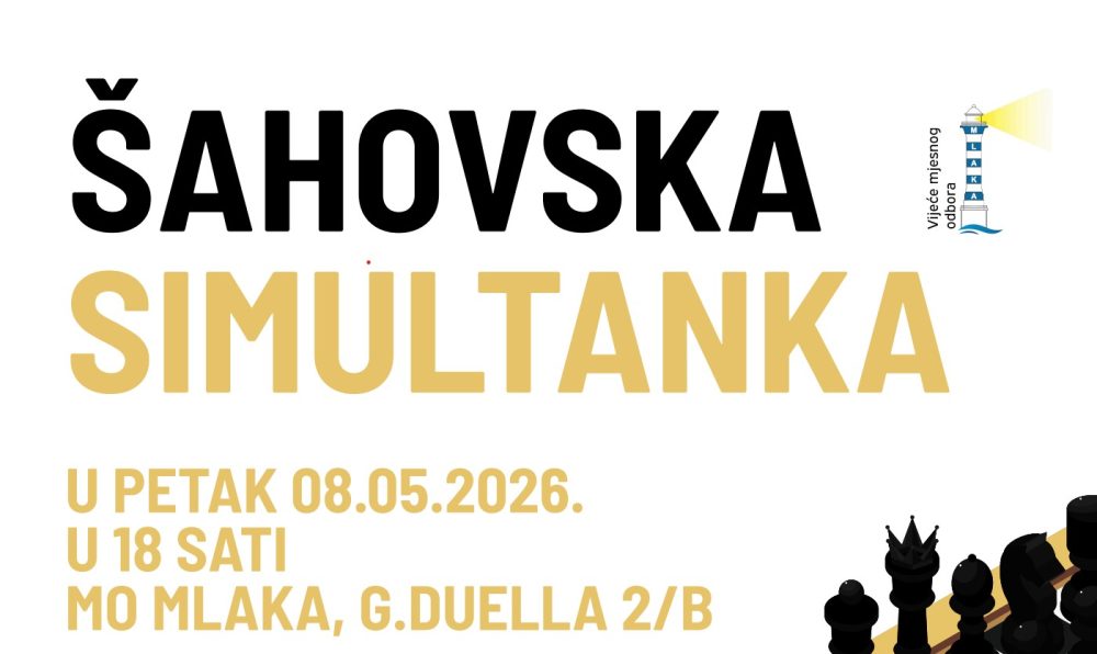 Šahovska simultanka u MO Mlaka