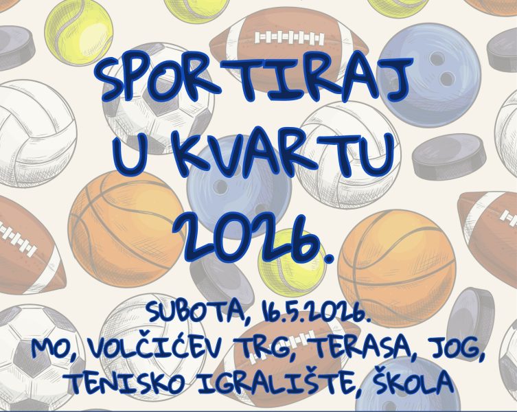 Sportiraj u parku plakat