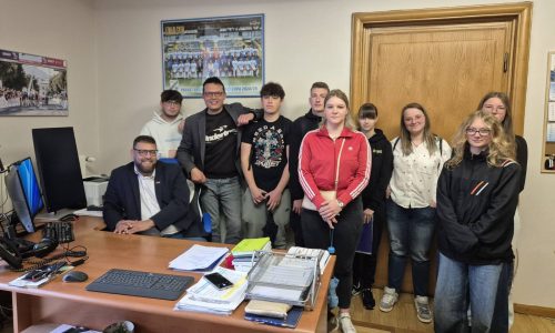 Učenici Prometne škole kod zamjenika Vivode