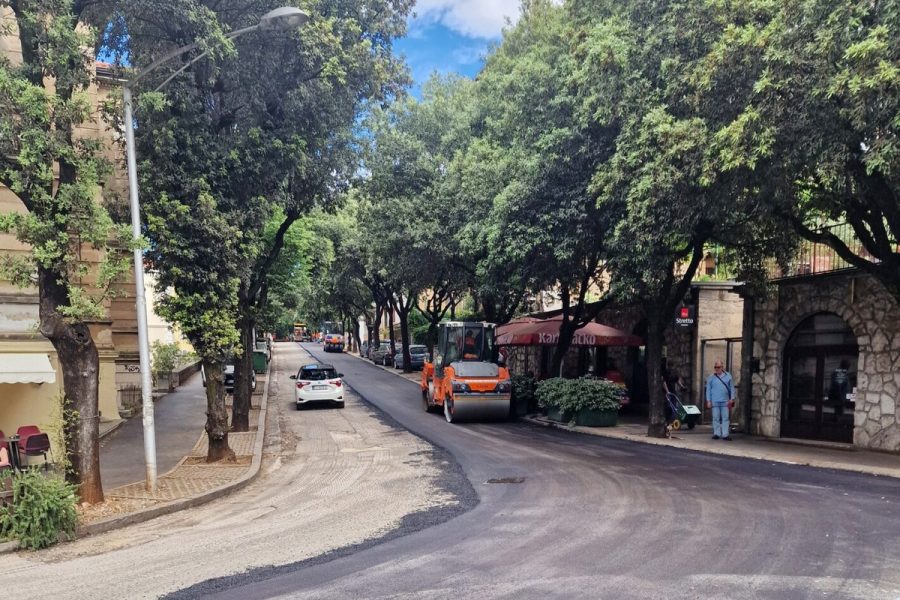 Bulevard, obnova ceste