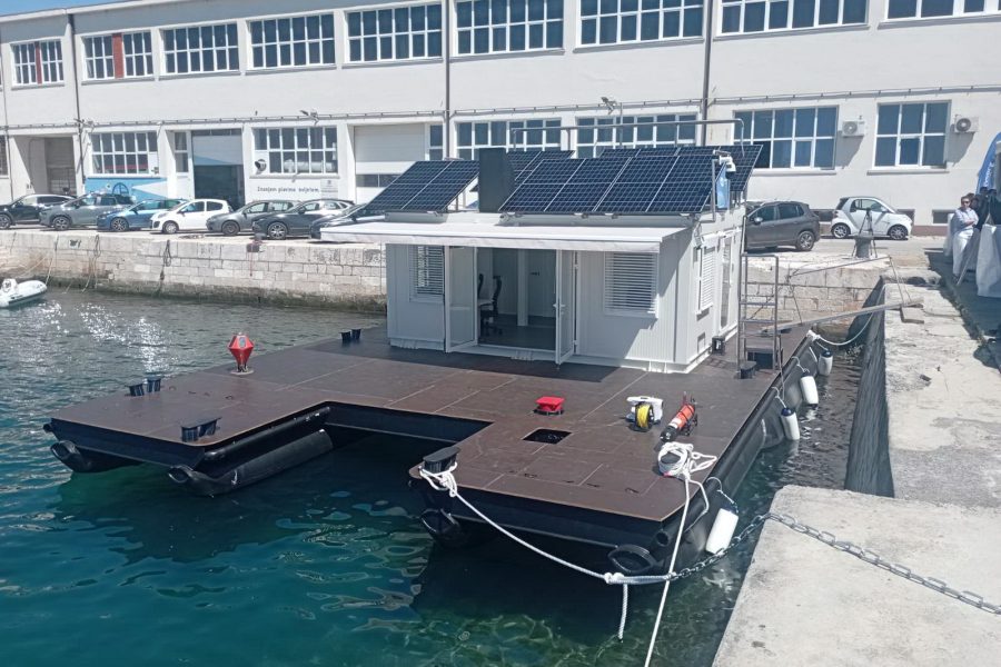 Porinuće platforme Pametna marina