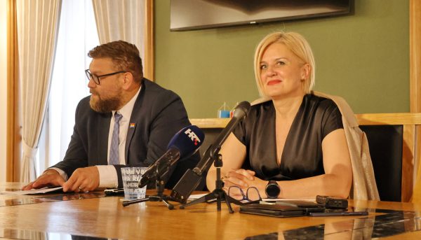 Press kolegij prva godina mandata - Vedran Vivoda i Iva Rinčić