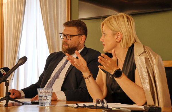 Press kolegij prva godina mandata - Vedran Vivoda i Iva Rinčić
