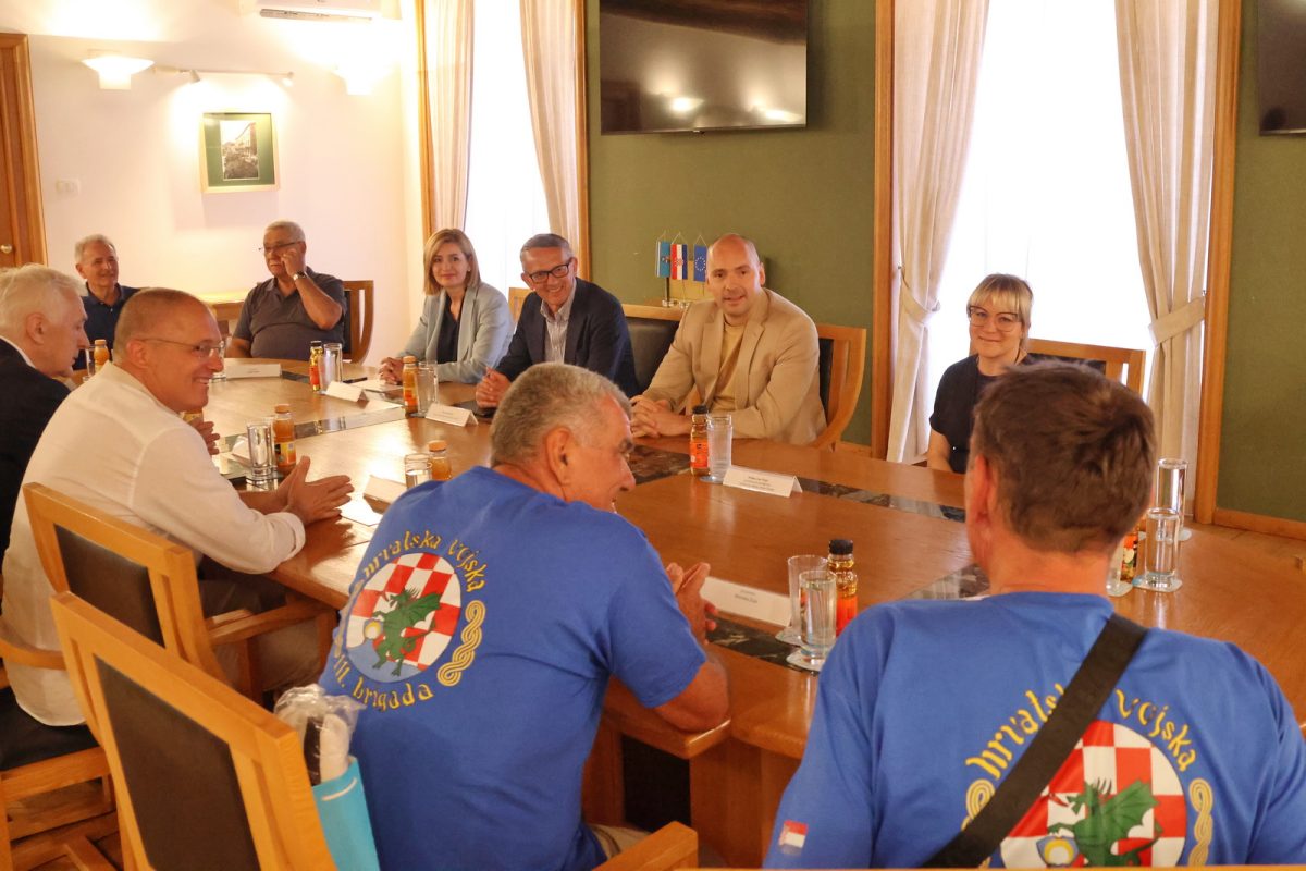 Prijem za Udrugu 111. brigade HV – 35. obljetnica osnutka
