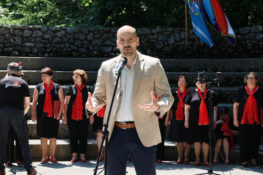Proslava Dana antifašističke borbe na Tuhobiću