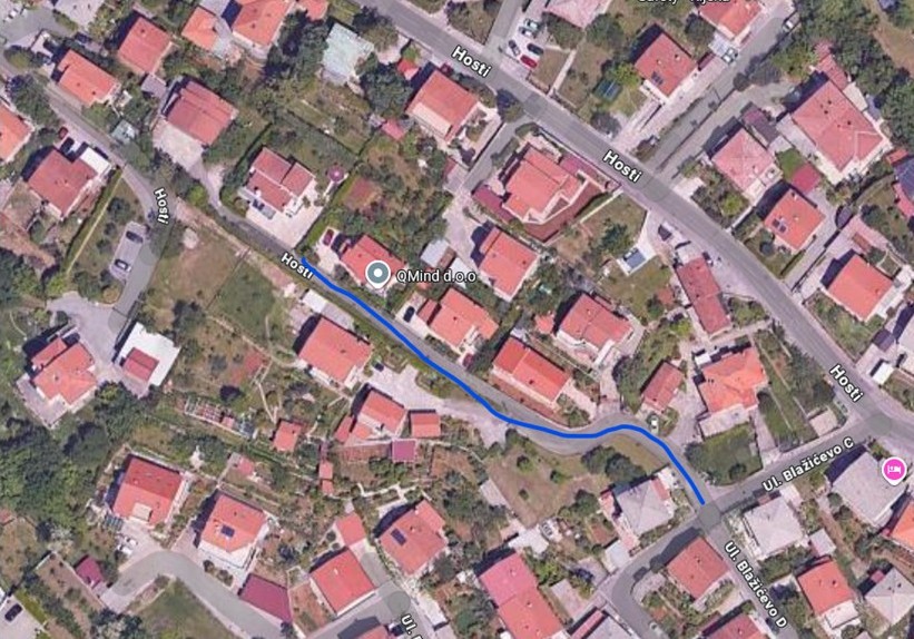 Radovi u Ulici Hosti