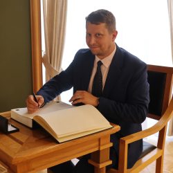 Prijem za delegaciju slovačkog grada Martin