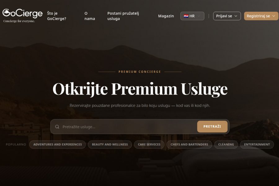 Aplikacija GoCierge