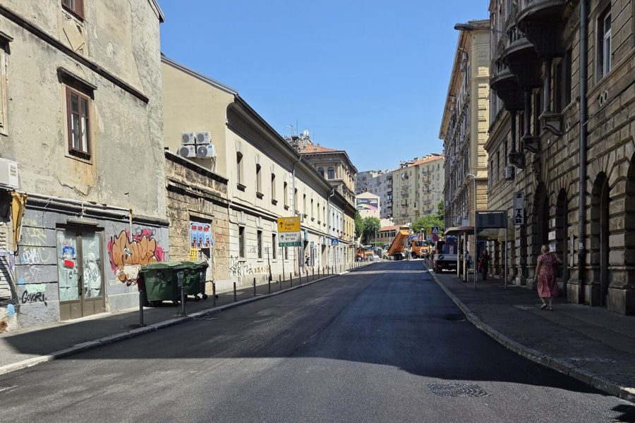 Završena obnova kolnika u Ulici Alessandra Manzonija