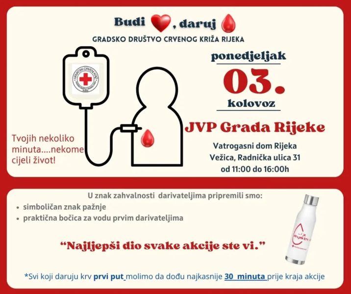 Akcija dobrovoljnog darivanja krvi