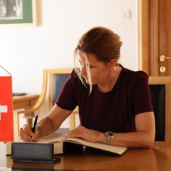 Nastupni posjet švicarske veleposlanice