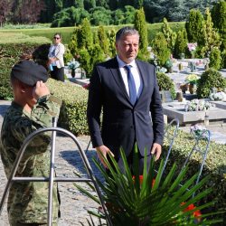 Polaganje vijenaca i paljenje svijeća u povodu obilježavanja Dana pobjede i domovinske zahvalnosti, Dana hrvatskih branitelja te 31. obljetnice vojno-redarstvene operacije Oluja.