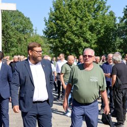 Polaganje vijenaca i paljenje svijeća u povodu obilježavanja Dana pobjede i domovinske zahvalnosti, Dana hrvatskih branitelja te 31. obljetnice vojno-redarstvene operacije Oluja.