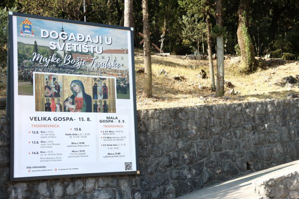 Proslava Vele Gospe na Trsatu najava
