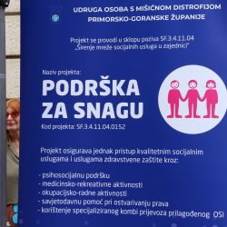 Udruga osoba s mišićnom distrofijom na Korzu