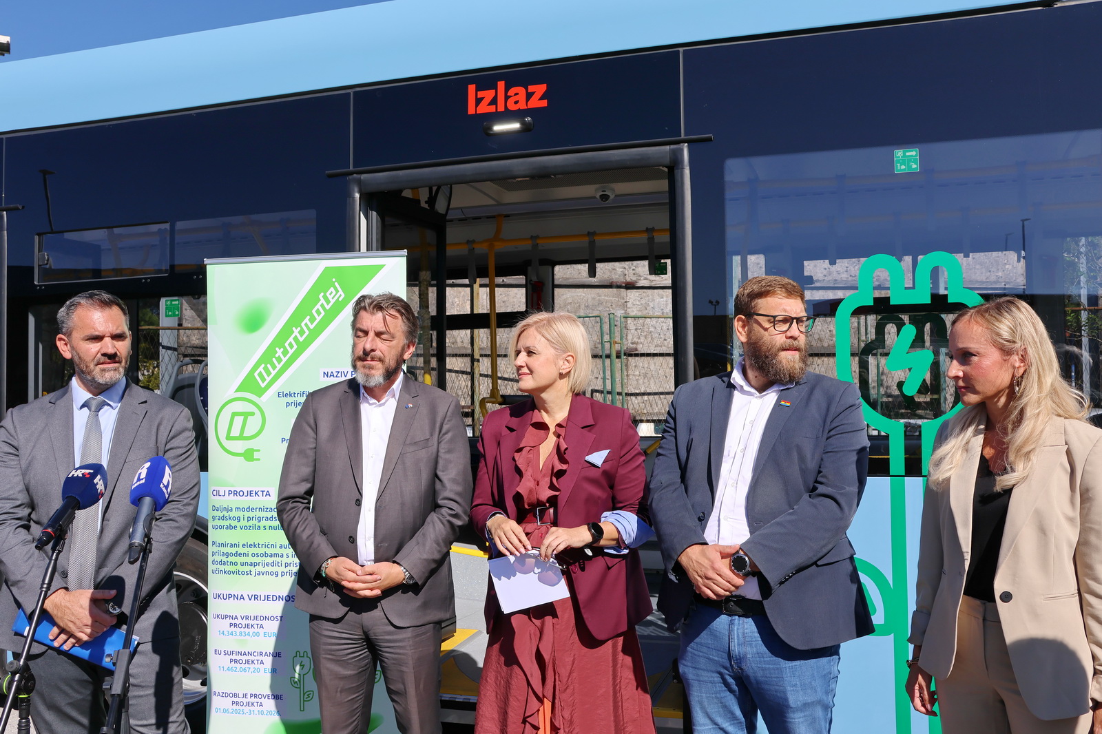 Prezentacija novih 8 električnih autobusa