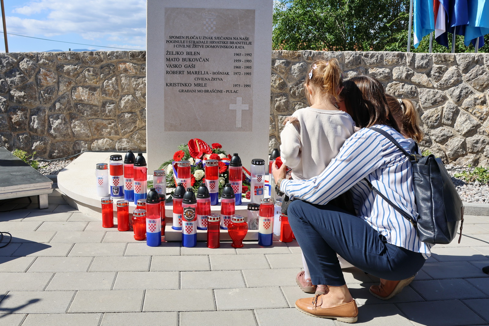 Otkrivanje spomen obilježja u MO Brašćine Pulac