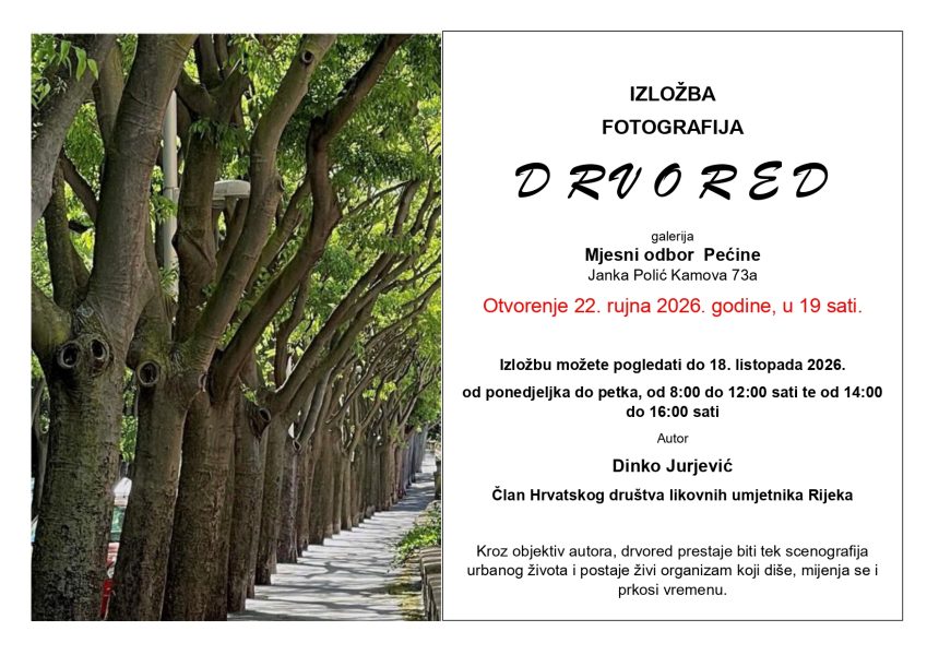 Otvorenje izložbe Dinka Jurjevića