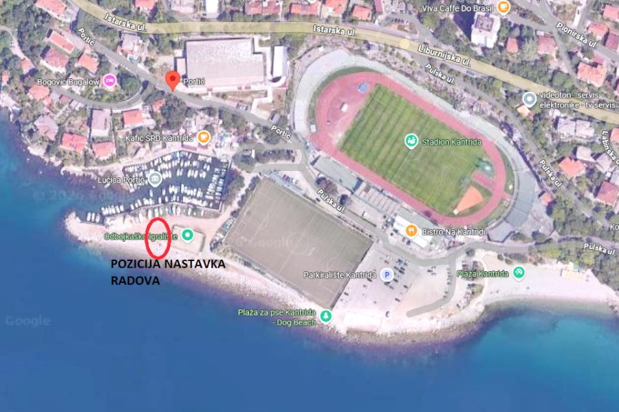 Portić, radovi