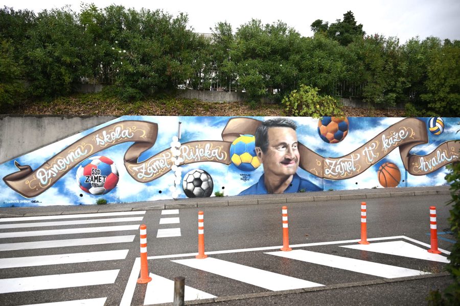Predstavljanje murala Miši Sardeliću
