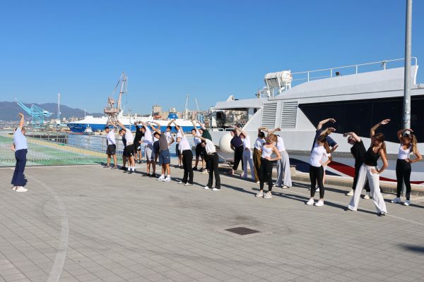 Vježbanje na Molo longu fizioterapeuti