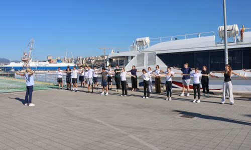 Vježbanje na Molo longu fizioterapeuti