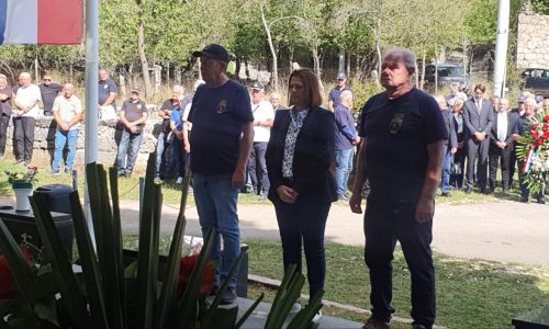 Svečano otvorenje obnovljenog spomen-obilježja u čanku