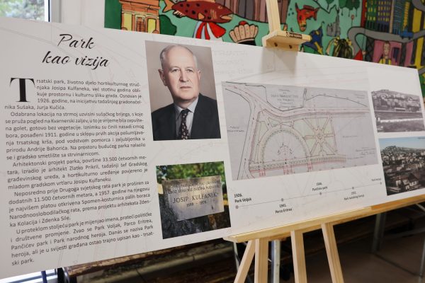 Tribina na Vojaku o Trsatskom parku