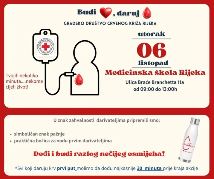 Akcija darivanja krvi